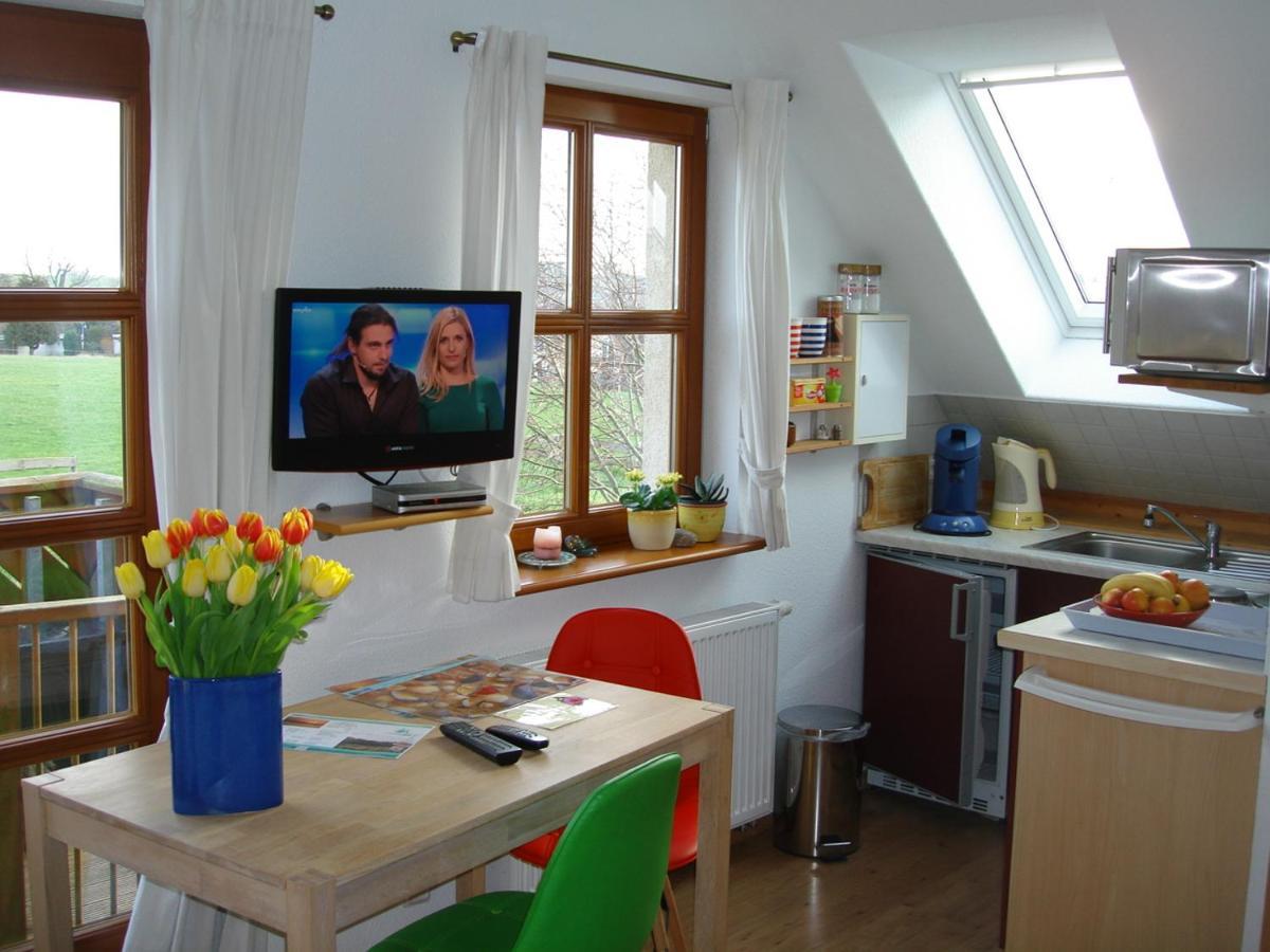Ferienwohnung Stockrose Middelhagen Esterno foto