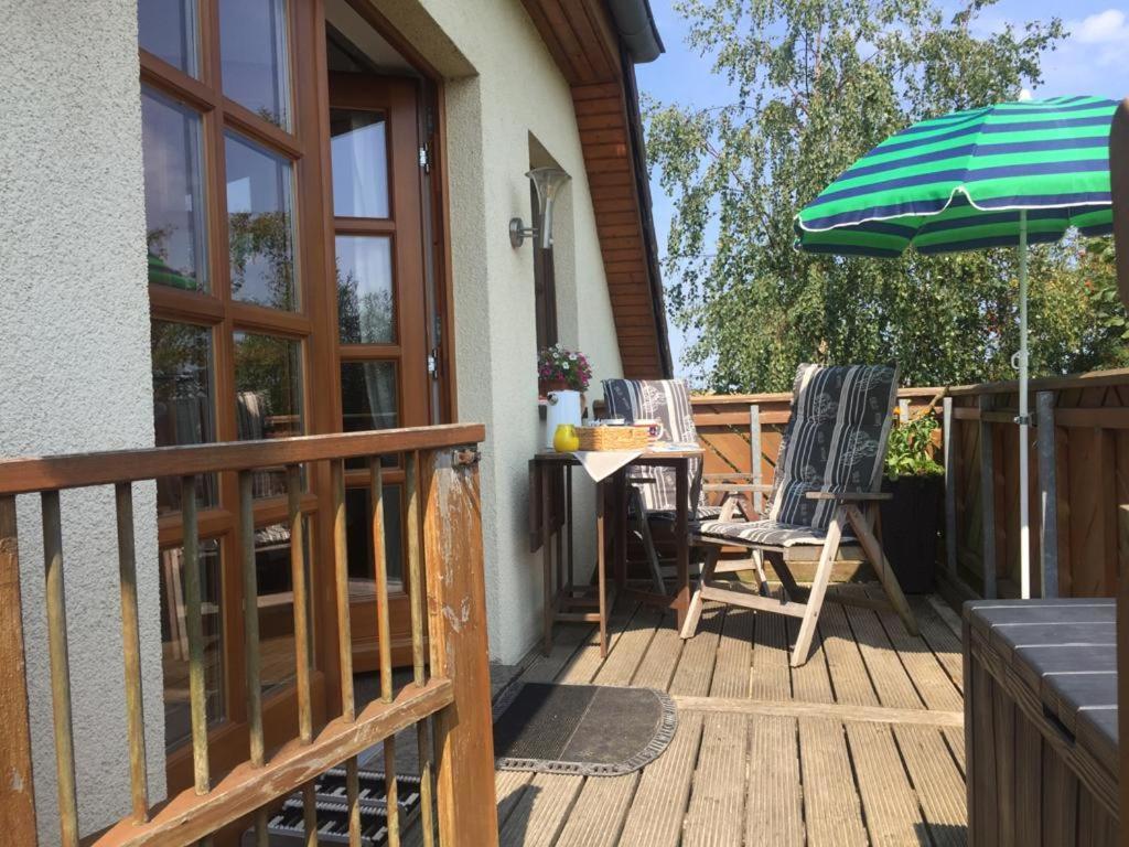 Ferienwohnung Stockrose Middelhagen Esterno foto